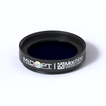 MidOpt Bi385-25.5 Narrow Bandwidth Interference Near UV Bandpass Filter M25.5x0.5