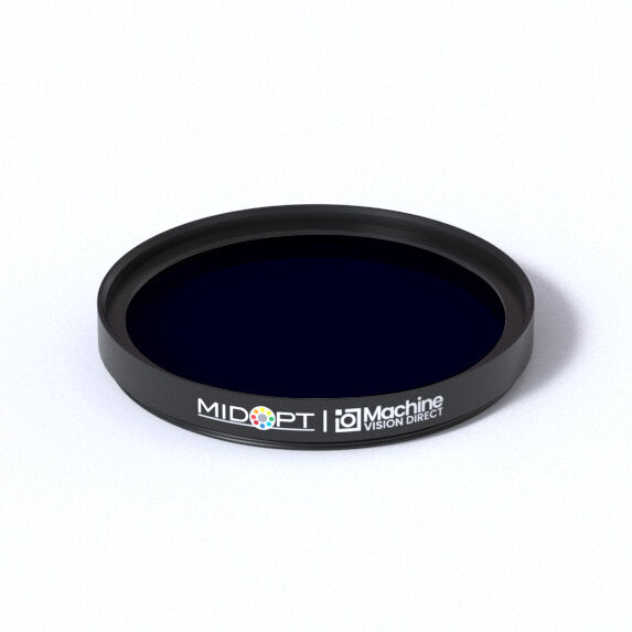 MidOpt Bi385-49 Narrow Bandwidth Interference Near UV Bandpass Filter M49x0.75