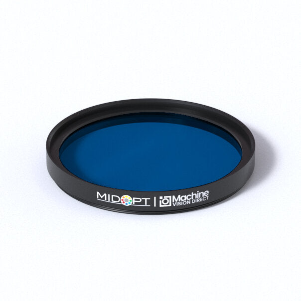 MidOpt Bi450-52 Narrow Bandwidth Interference Blue Bandpass Filter M52x0.75