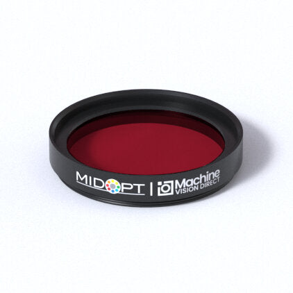MidOpt Bi650-34 Narrow Bandwidth Interference Red Bandpass Filter M34x0.5