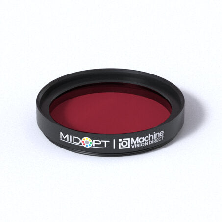 MidOpt Bi650-37 Narrow Bandwidth Interference Red Bandpass Filter M37x0.75
