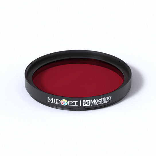 MidOpt Bi650-46 Narrow Bandwidth Interference Red Bandpass Filter M46x0.75