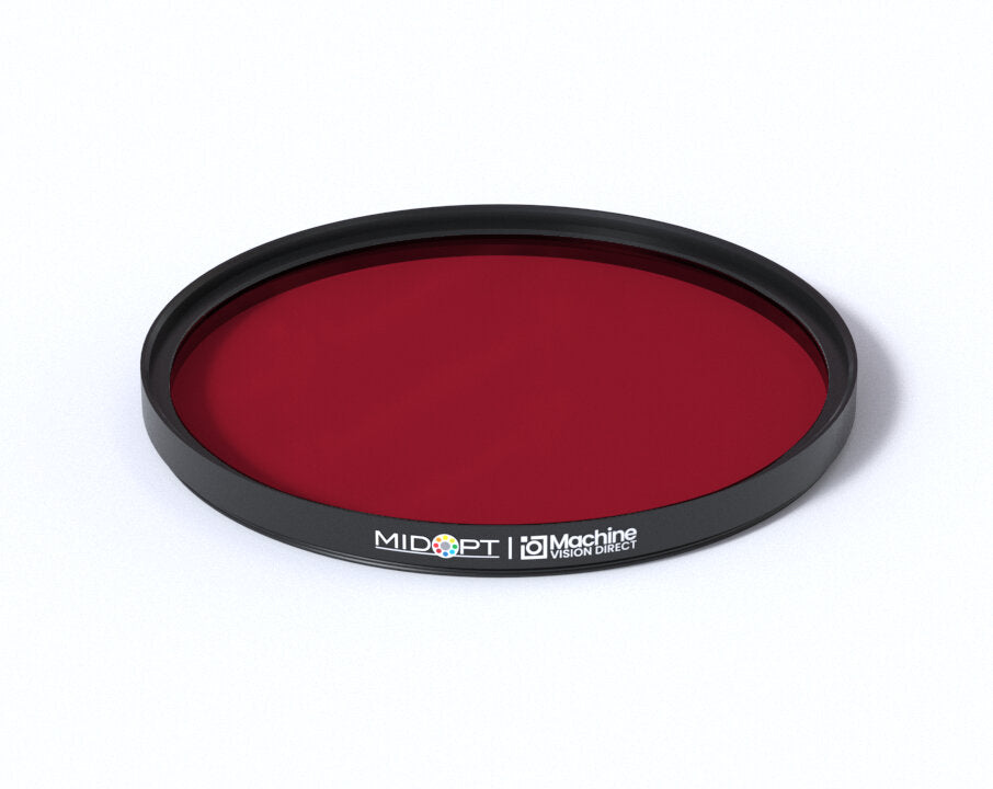 MidOpt Bi650-82 Narrow Bandwidth Interference Red Bandpass Filter M82x0.75