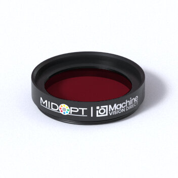 MidOpt Bi685-27 Narrow Bandwidth Interference Dark Red Bandpass Filter M27x0.5