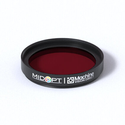 MidOpt Bi685-34 Narrow Bandwidth Interference Dark Red Bandpass Filter M34x0.5