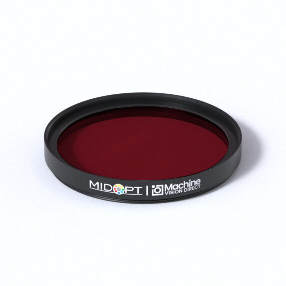 MidOpt Bi685-49 Narrow Bandwidth Interference Dark Red Bandpass Filter M49x0.75