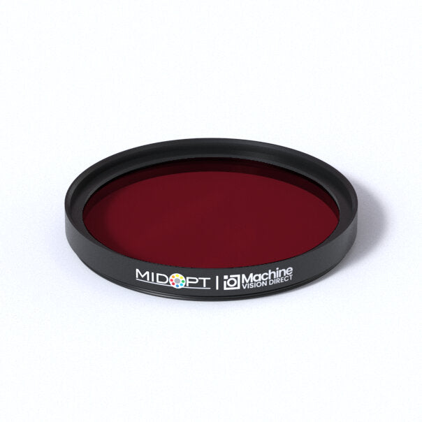 MidOpt Bi685-52 Narrow Bandwidth Interference Dark Red Bandpass Filter M52x0.75