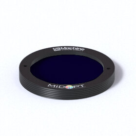 MidOpt DB395-870-25.4 Absorptive Visible and NIR Dual Bandpass Filter 25.4 mm / C-Mount