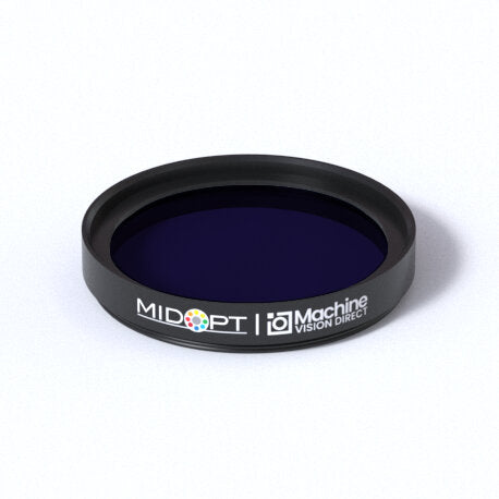 MidOpt DB395-870-37.5 Absorptive Visible and NIR Dual Bandpass Filter M37.5x0.5