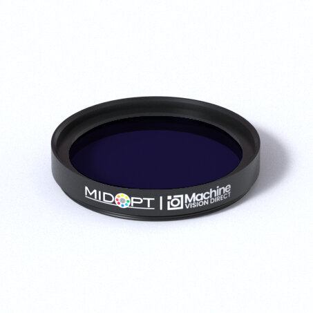 MidOpt DB395-870-37 Absorptive Visible and NIR Dual Bandpass Filter M37x0.75