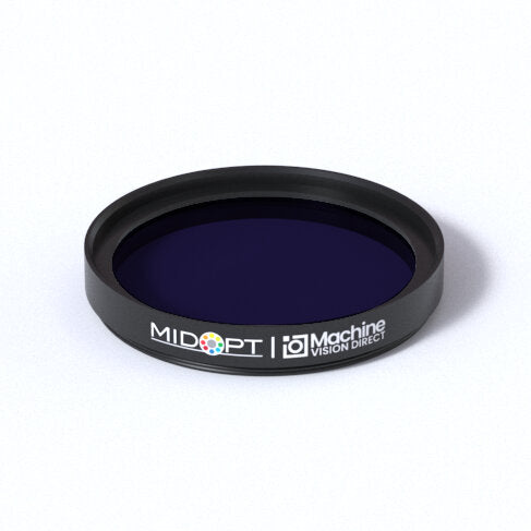 MidOpt DB395-870-40.5 Absorptive Visible and NIR Dual Bandpass Filter M40.5x0.5