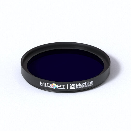 MidOpt DB395-870-46 Absorptive Visible and NIR Dual Bandpass Filter M46x0.75