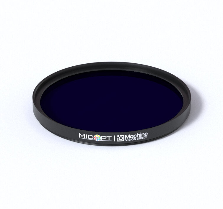 MidOpt DB395-870-67 Absorptive Visible and NIR Dual Bandpass Filter M67x0.75