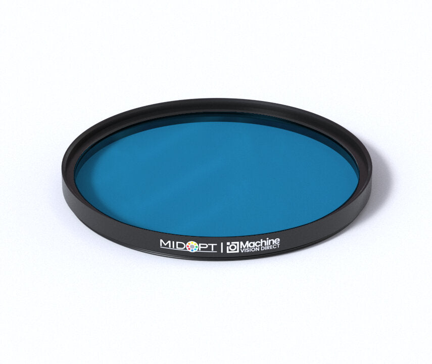 MidOpt DB475-850-77 Blue and 850nm NIR Dual Bandpass Filter M77x0.75