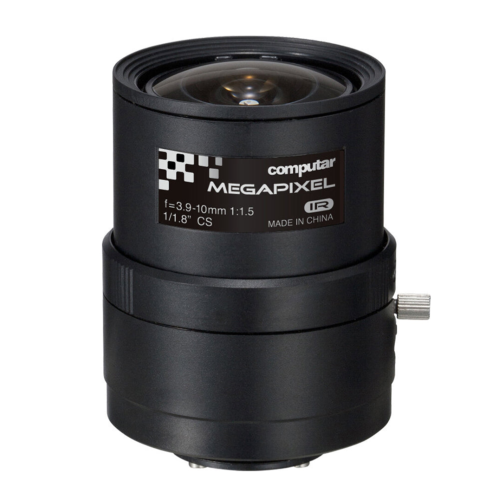 Computar E3Z3915CS-MPWIR 3.9 - 10 mm 1/1.8″ ƒ/1.5 - ƒ/16 Variable Focal Length Lens