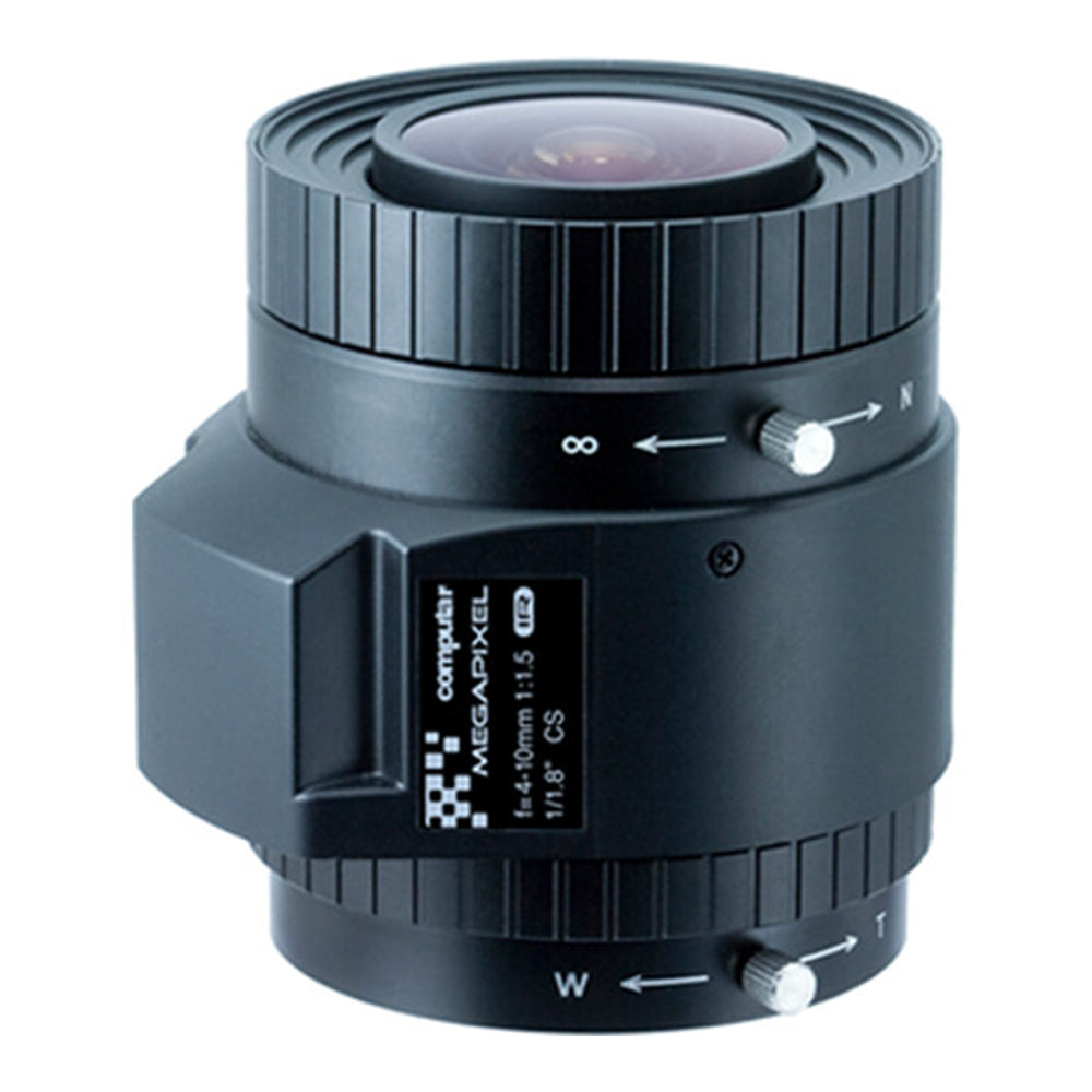 Computar EG3Z0409FCS-MPWIR 4 - 10 mm 1/1.8″ ƒ/0.9 - ƒ/360 Variable Focal Length Lens