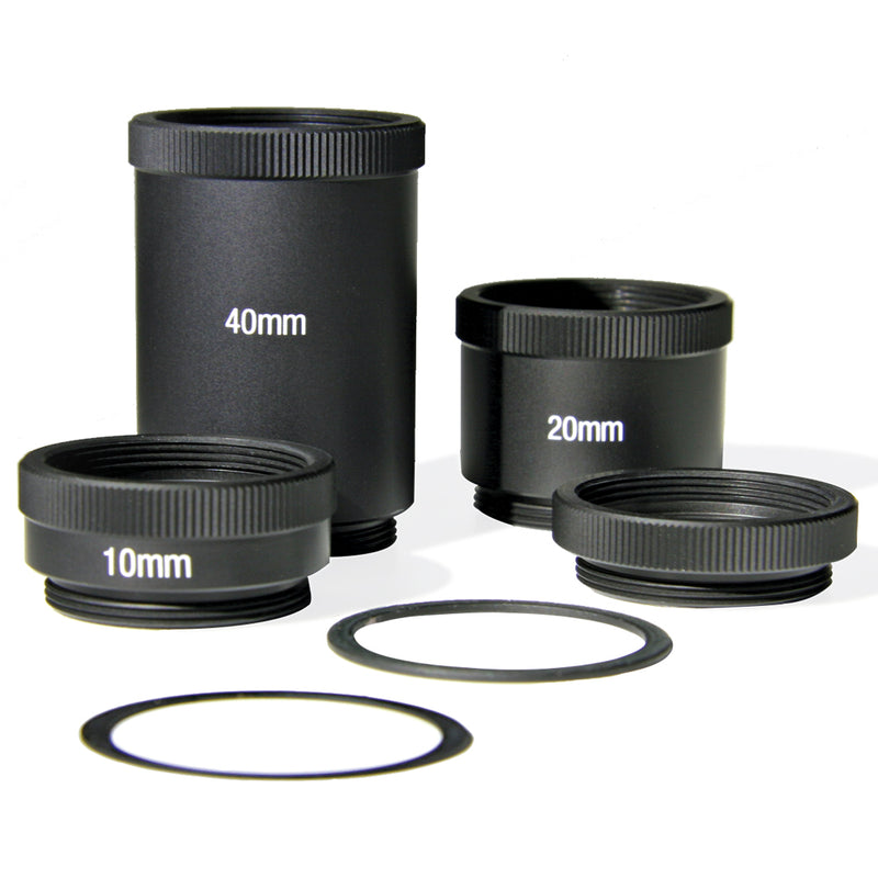 4 Piece Lens Extension Ring Set EXT-UL-SET