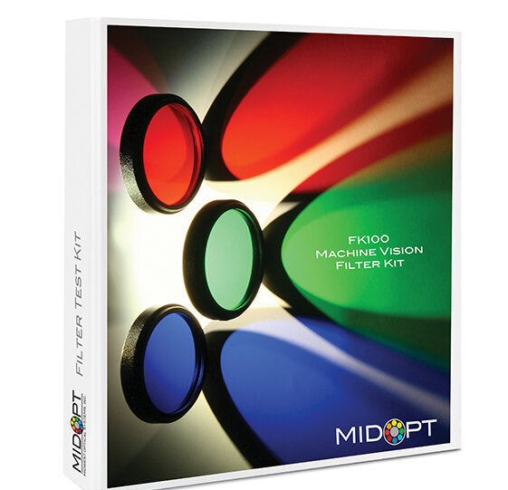 MidOpt FK100 Bandpass Machine Vision Filter Binder Kit