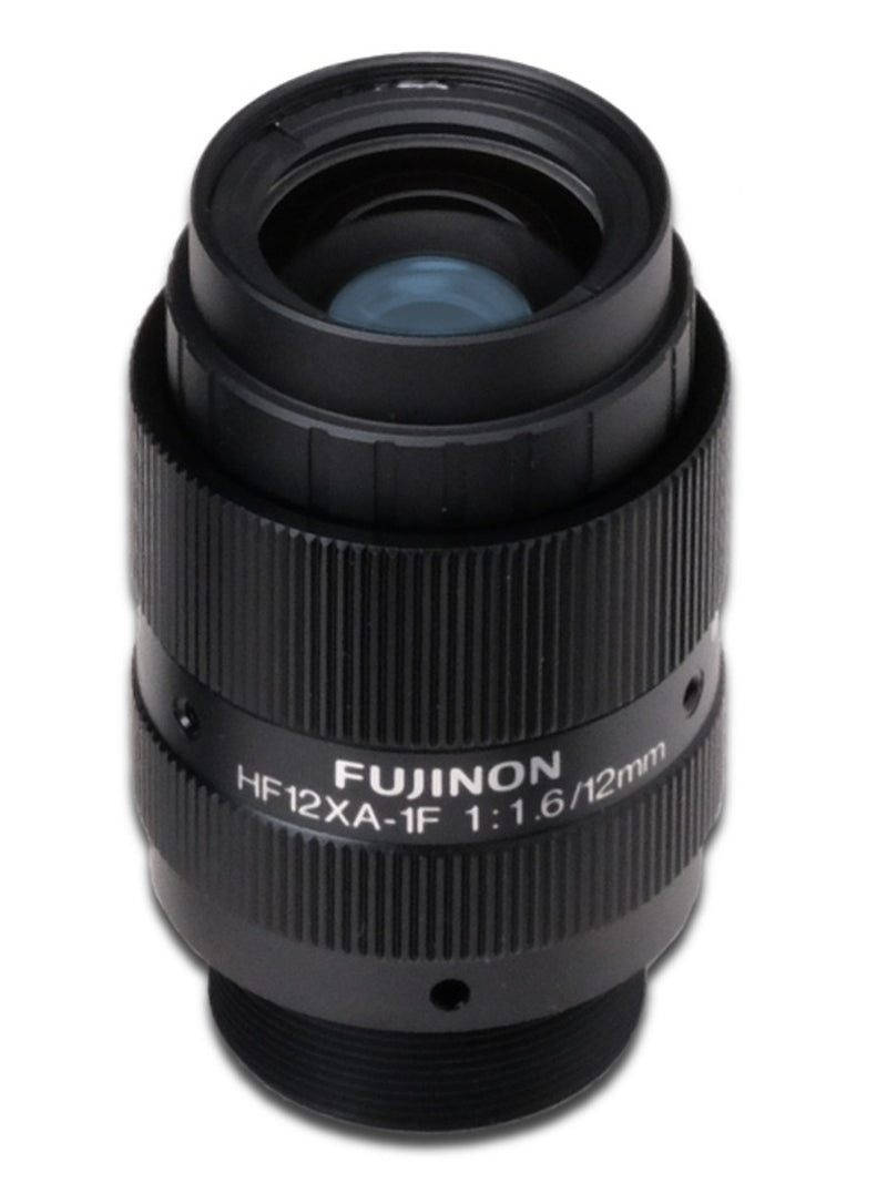 Fujinon HF12XA-1F 12mm 5MP 2/3" F1.6, F4, F8 C-Mount Lens