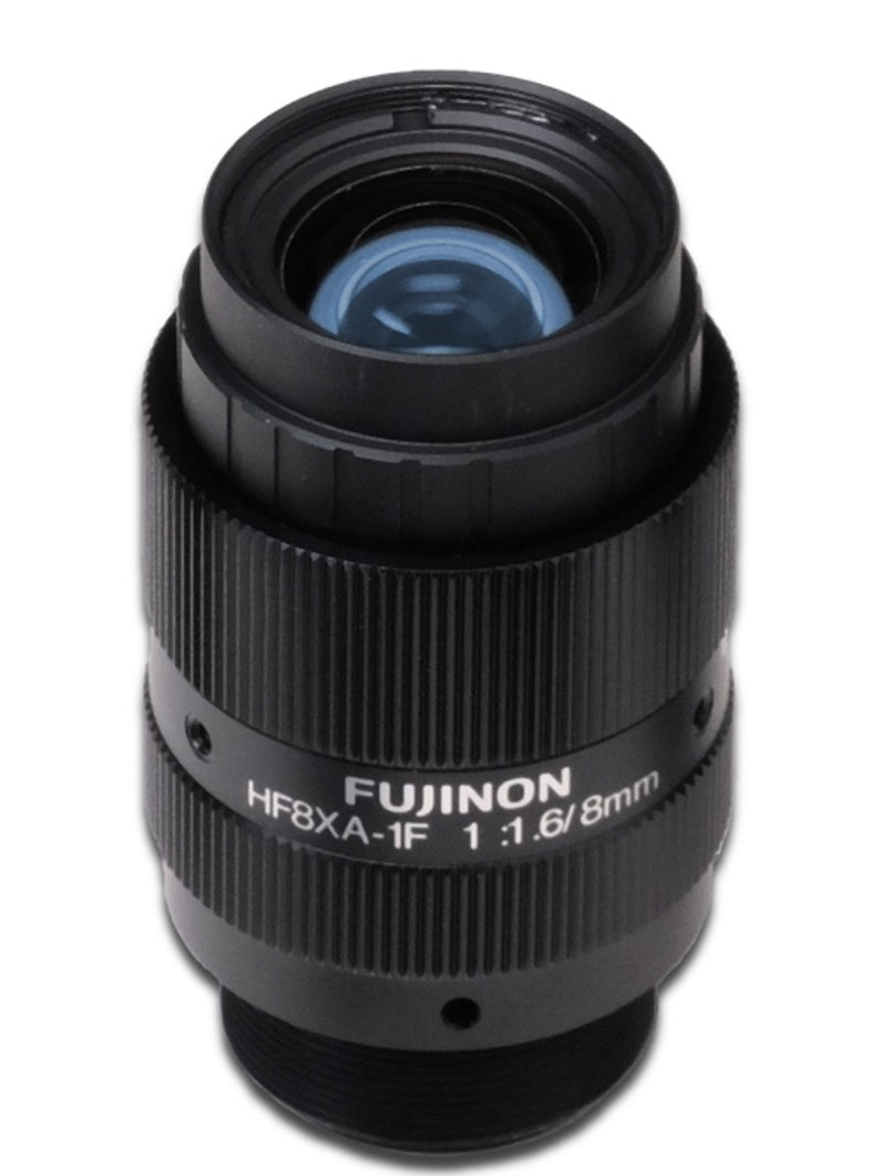 Fujinon HF8XA-1F 8mm 5MP 2/3" F1.6, F4, F8 C-Mount Lens