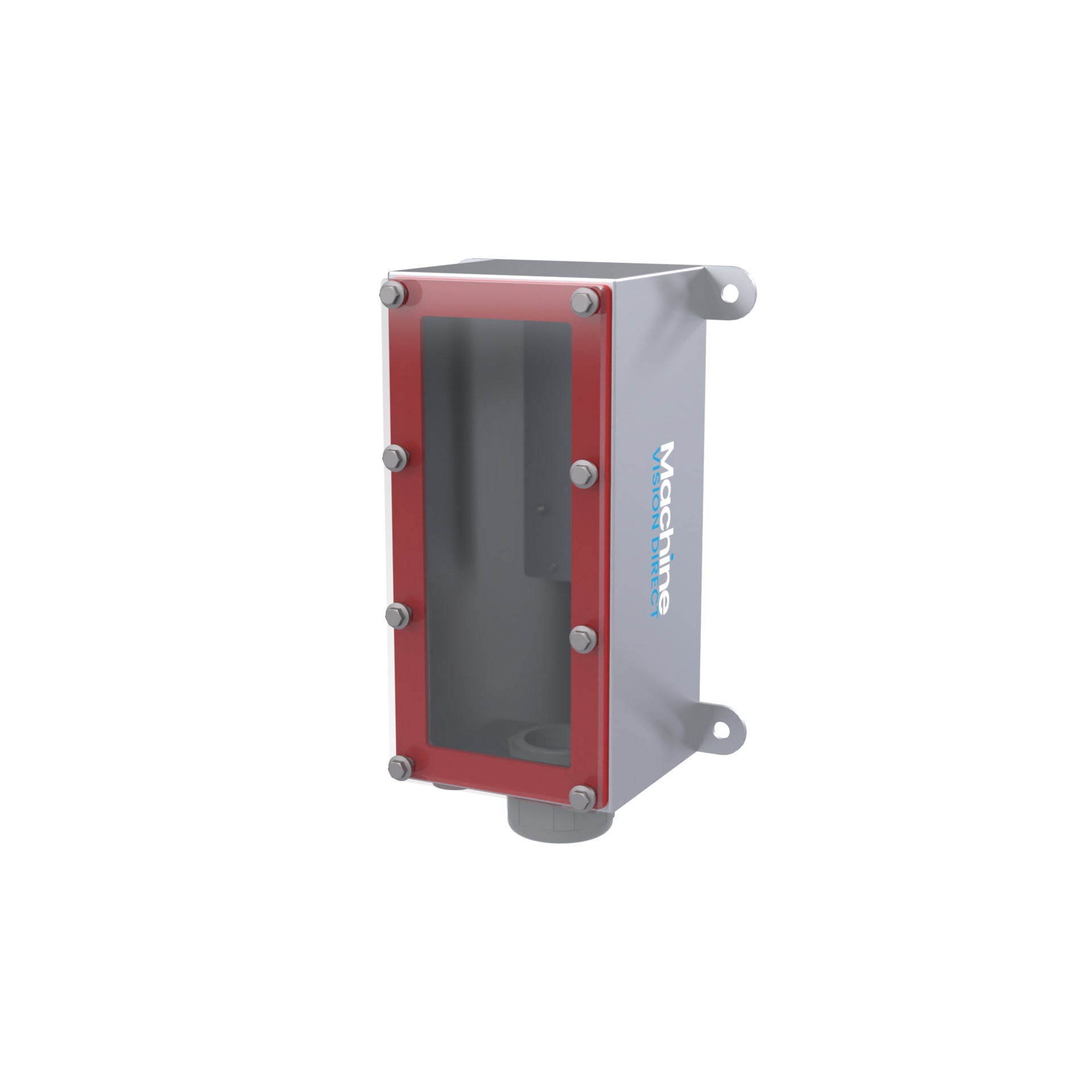 APG LD-FU | 3.7″ Barrel Enclosure Clear Flowcoat Acrylic Viewport