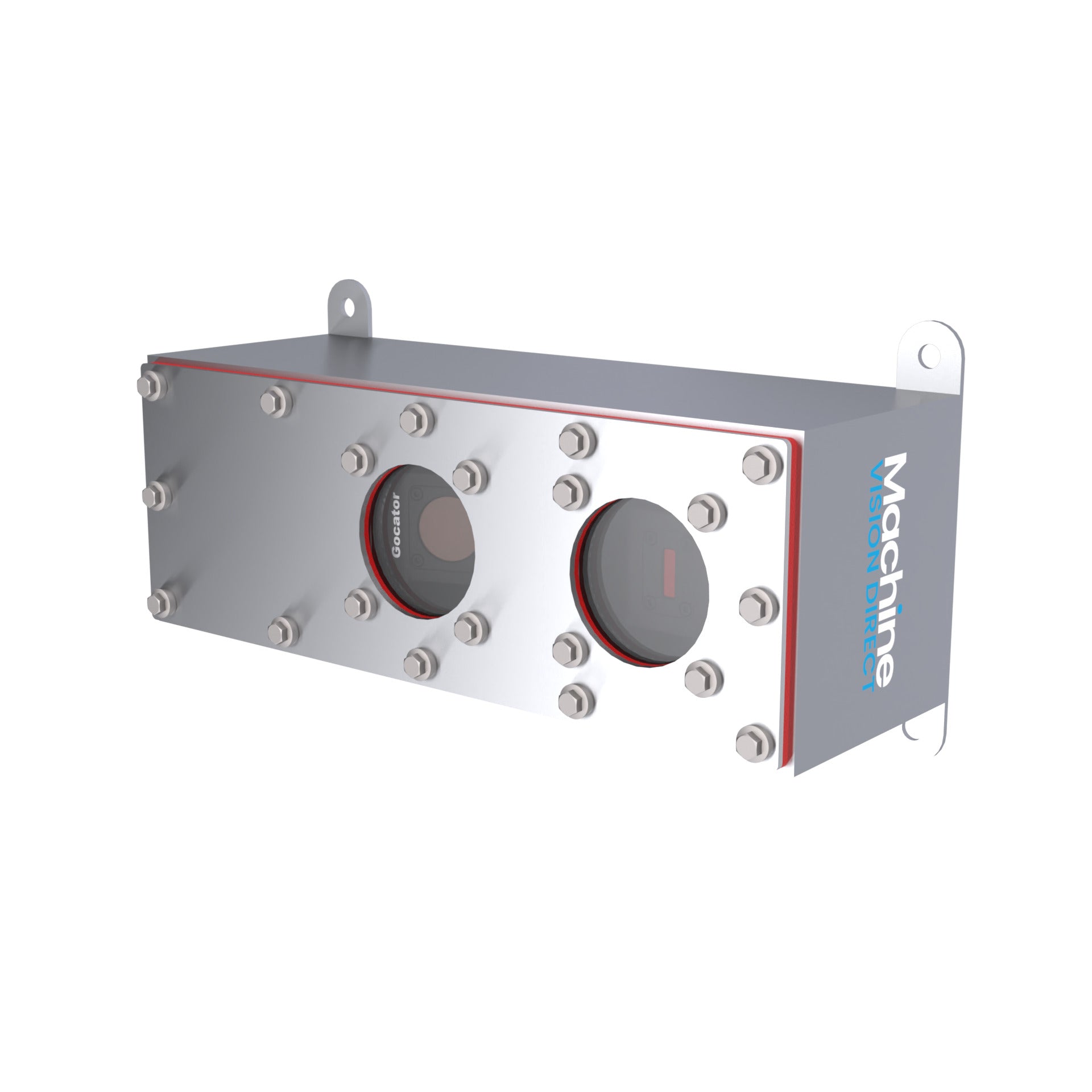 APG LL-FK | PG36 Enclosure Burnished Viewport | Machine Vision Direct