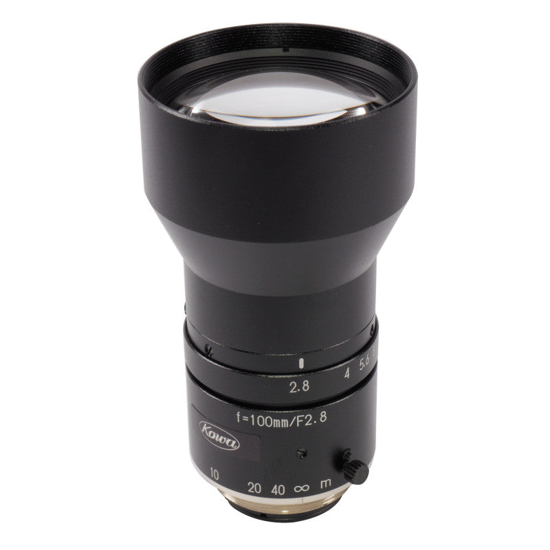 Kowa LM100JC1MS 2/3″ ƒ/2.8 - ƒ/32 C-Mount Fixed Focal Length Lens
