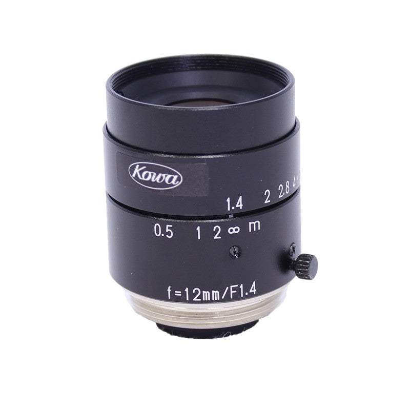 Kowa LM12JC 2/3″ ƒ/1.4 - ƒ/16 C-Mount Fixed Focal Length Lens