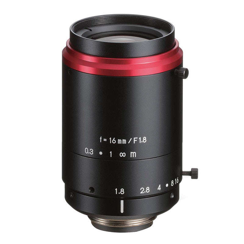 Kowa LM16FC24M 1.1″ ƒ/1.8 - ƒ/16 C-Mount Fixed Focal Length Lens