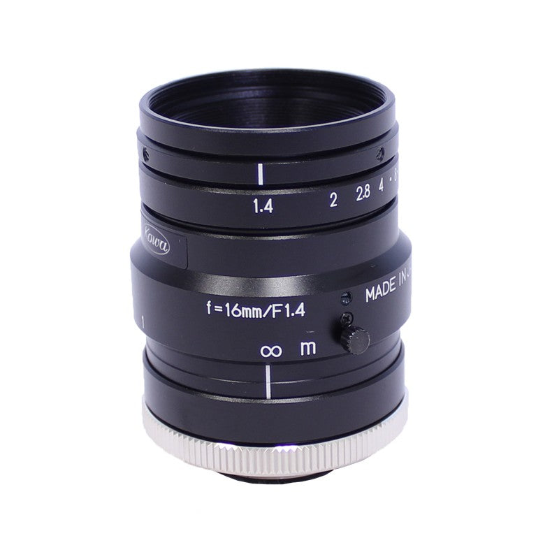 Kowa LM16HC 1″ ƒ/1.4 - ƒ/16 C-Mount Fixed Focal Length Lens