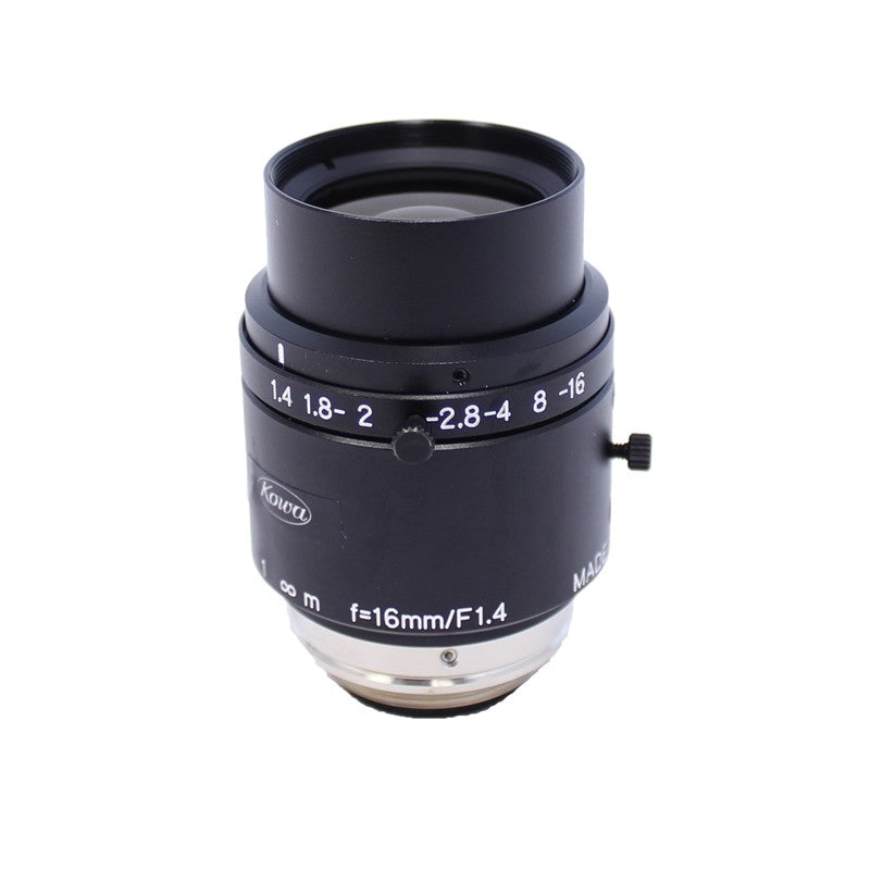 Kowa LM16JC5M2 2/3″ ƒ/1.4 - ƒ/16 C-Mount Fixed Focal Length Lens