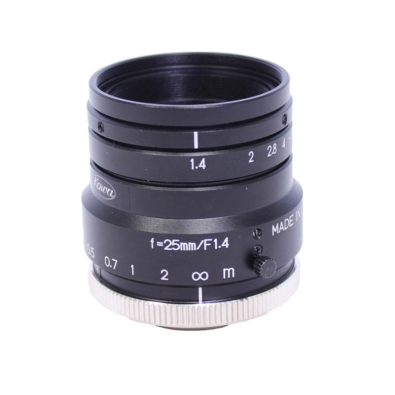 Kowa LM25HC 1″ ƒ/1.4 - ƒ/16 C-Mount Fixed Focal Length Lens