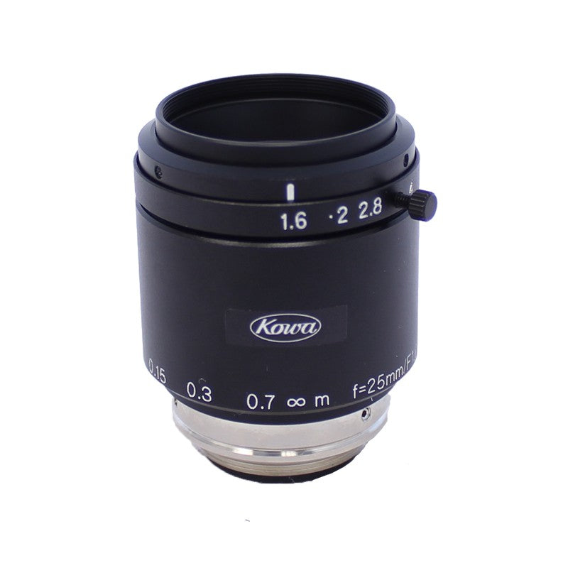 Kowa LM25JC5M2 2/3″ ƒ/1.6 - ƒ/16 C-Mount Fixed Focal Length Lens