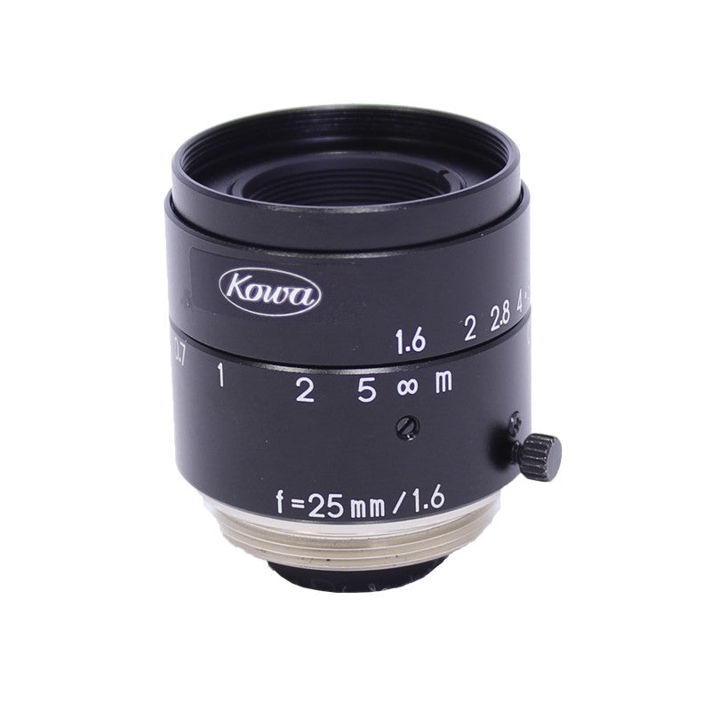 Kowa LM25JC 2/3″ ƒ/1.6 - ƒ/16 C-Mount Fixed Focal Length Lens