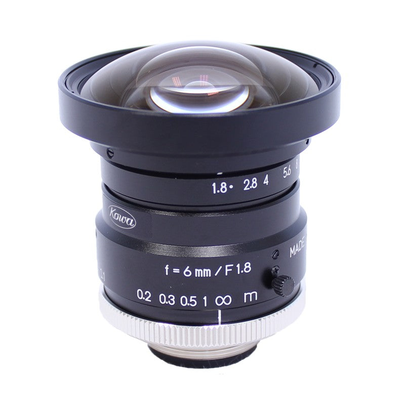 Kowa LM6HC 1″ ƒ/1.8 - ƒ/11 C-Mount Fixed Focal Length Lens