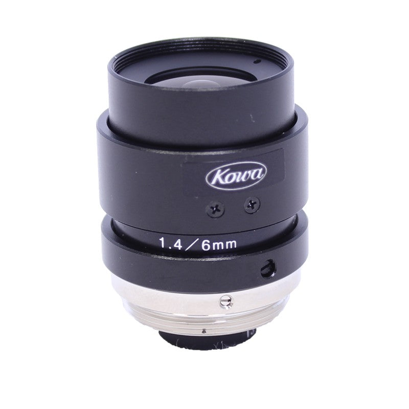 Kowa LM6NCL 1/2″ ƒ/1.4 - ƒ/16 C-Mount Fixed Focal Length Lens