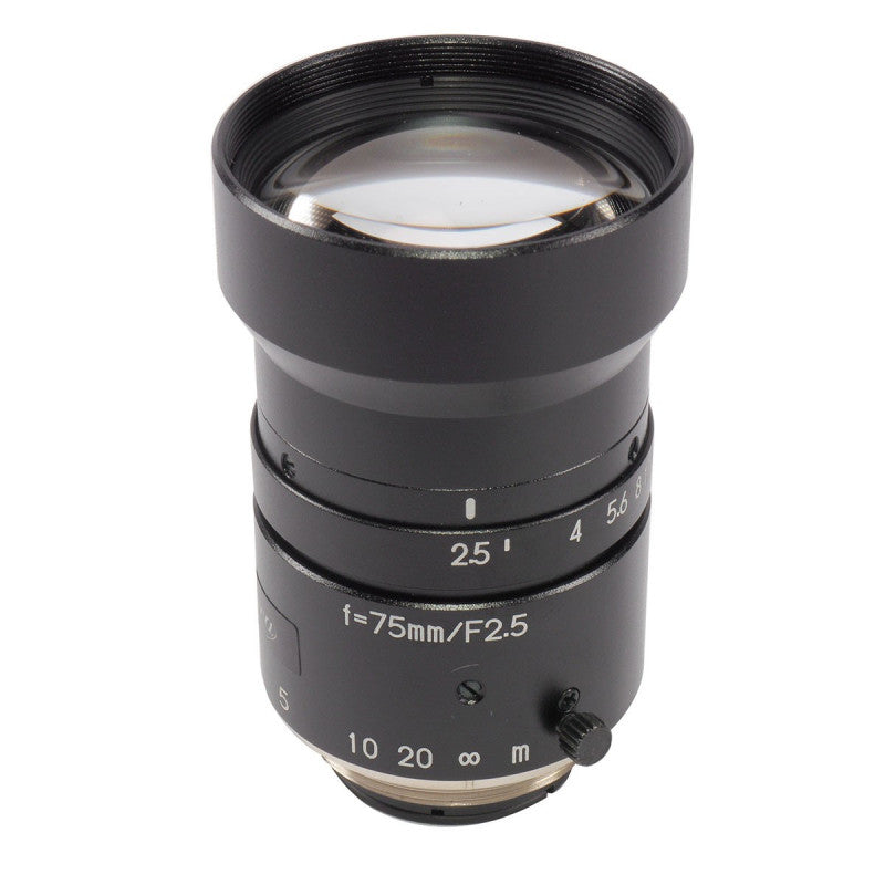 Kowa LM75JC1MS 2/3″ ƒ/2.5 - ƒ/22 C-Mount Fixed Focal Length Lens