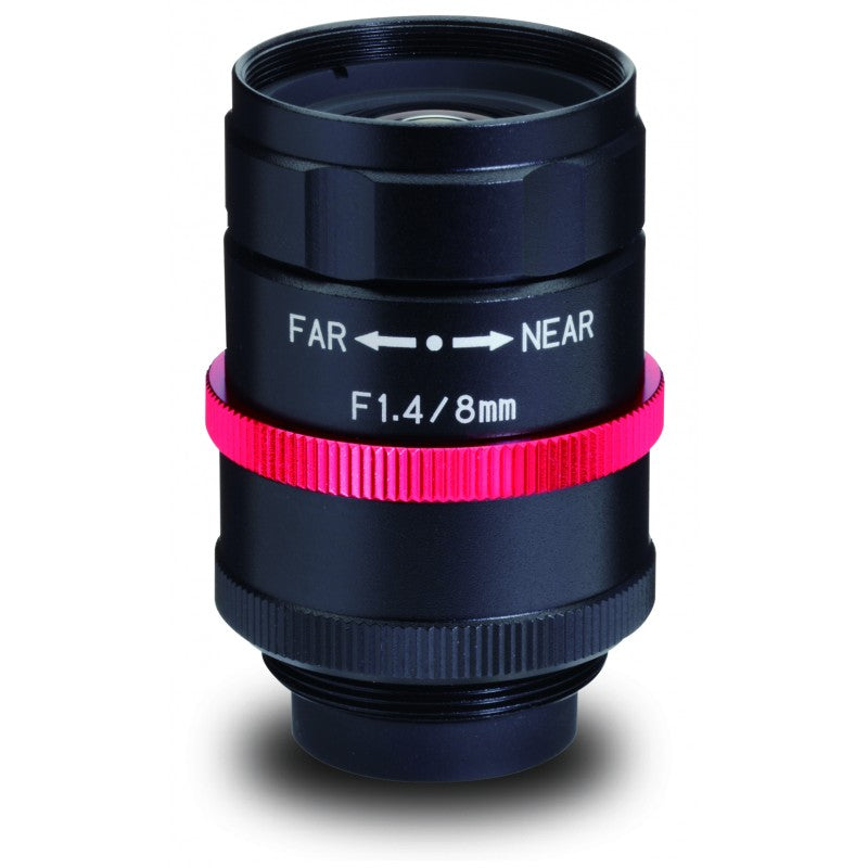 Kowa LM8JCM-V 2/3″ ƒ/1.4 - ƒ/16 C-Mount Fixed Focal Length Lens