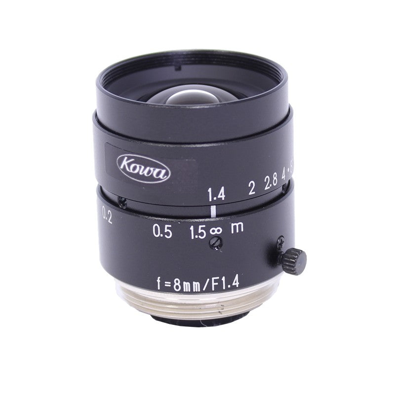 Kowa LM8JC 2/3″ ƒ/1.4 - ƒ/16 C-Mount Fixed Focal Length Lens