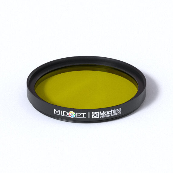 MidOpt LP470-49 Light Yellow Longpass Filter M49x0.75