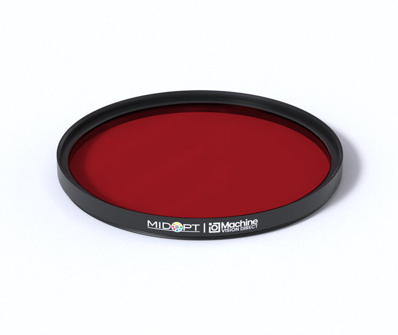 MidOpt LP580-77 Red Orange Longpass Filter M77x0.75