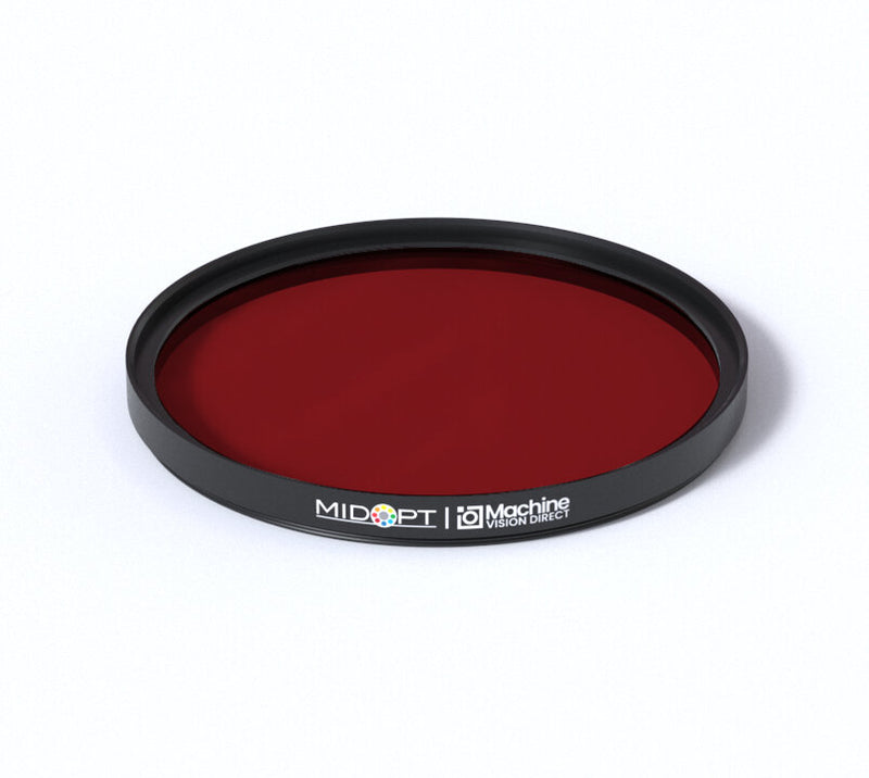 MidOpt LP590-72 Red Longpass Filter M72x0.75