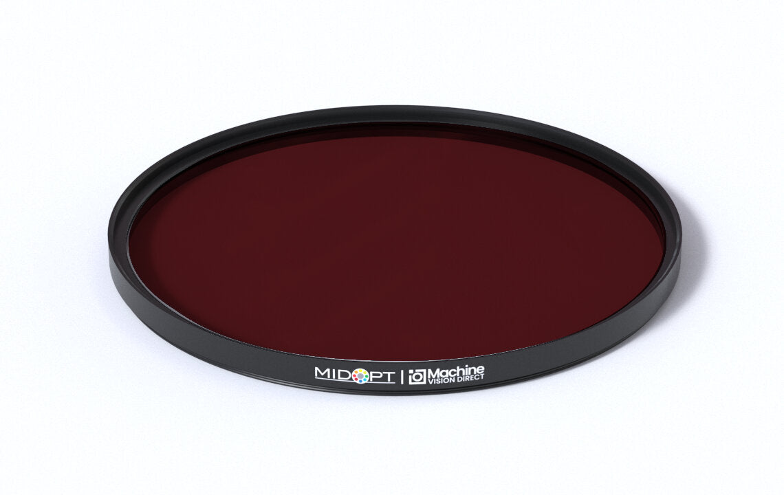 MidOpt LP645-105 Dark Red Longpass Filter M105x1.0