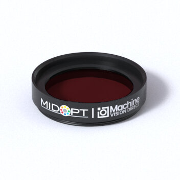 MidOpt LP645-27 Dark Red Longpass Filter M27x0.5