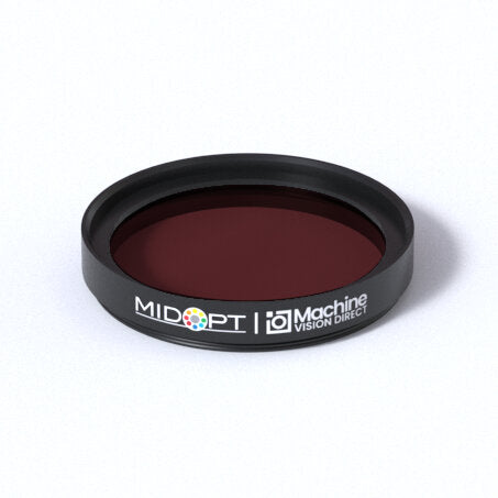 MidOpt LP645-37 Dark Red Longpass Filter M37x0.75