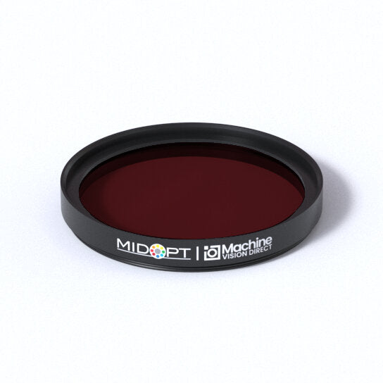 MidOpt LP645-46 Dark Red Longpass Filter M46x0.75