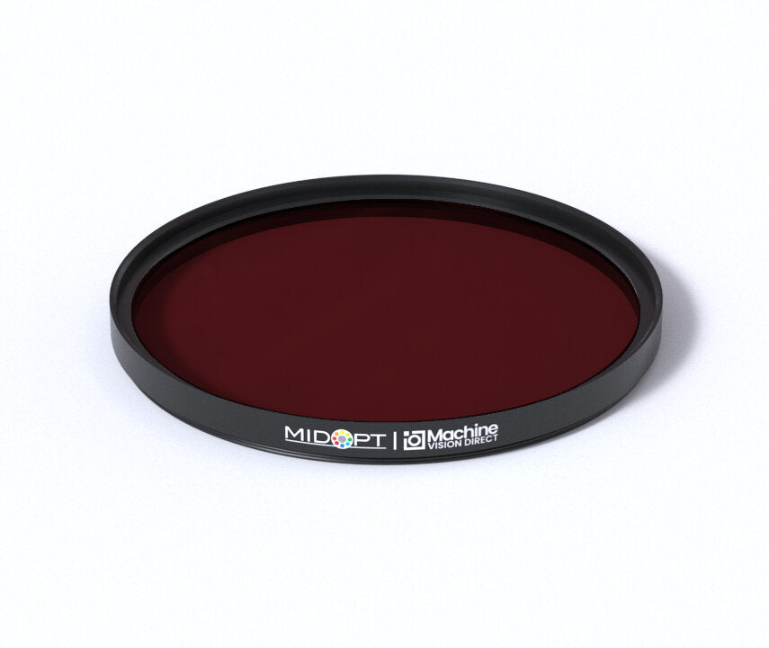 MidOpt LP645-77 Dark Red Longpass Filter M77x0.75