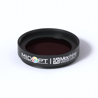 MidOpt LP665-25.5 Dark Red Longpass Filter M25.5x0.5