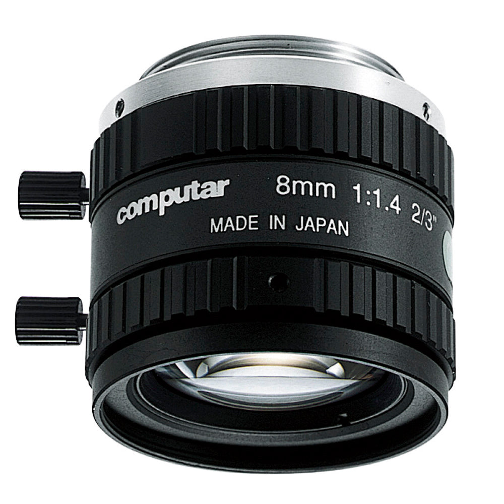 Computar M0814-MP2 8 mm 2/3″ ƒ/1.4 - ƒ/16 Fixed Focal Length Lens