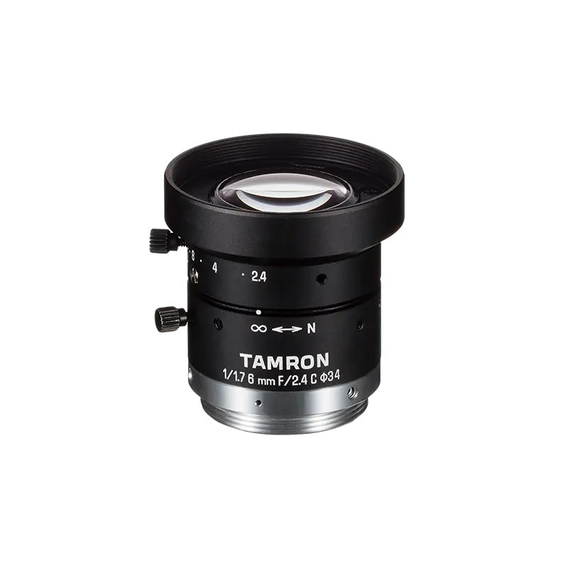 Tamron M117FM06 6 mm ƒ/2.4 - ƒ/16 1/1.7″ Fixed Focal Length Lens